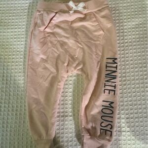 Disney Pink Toddler Joggers